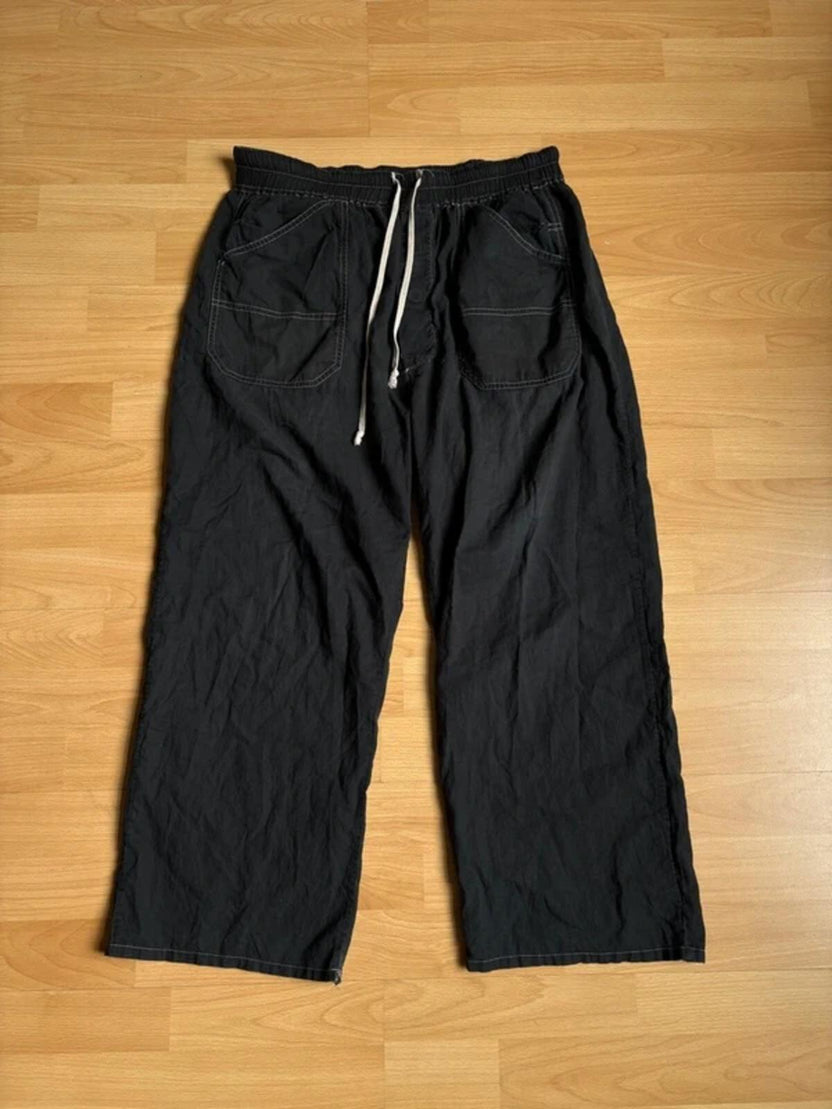 Rick Owens Olmar & Mirta Light Wide Sweatpants Well Worn