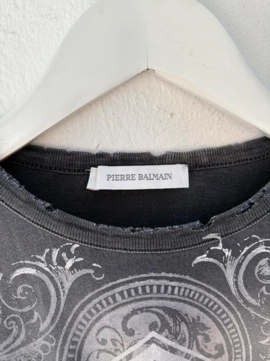 Pierre Balmain SS2012 Bleached Longsleeve