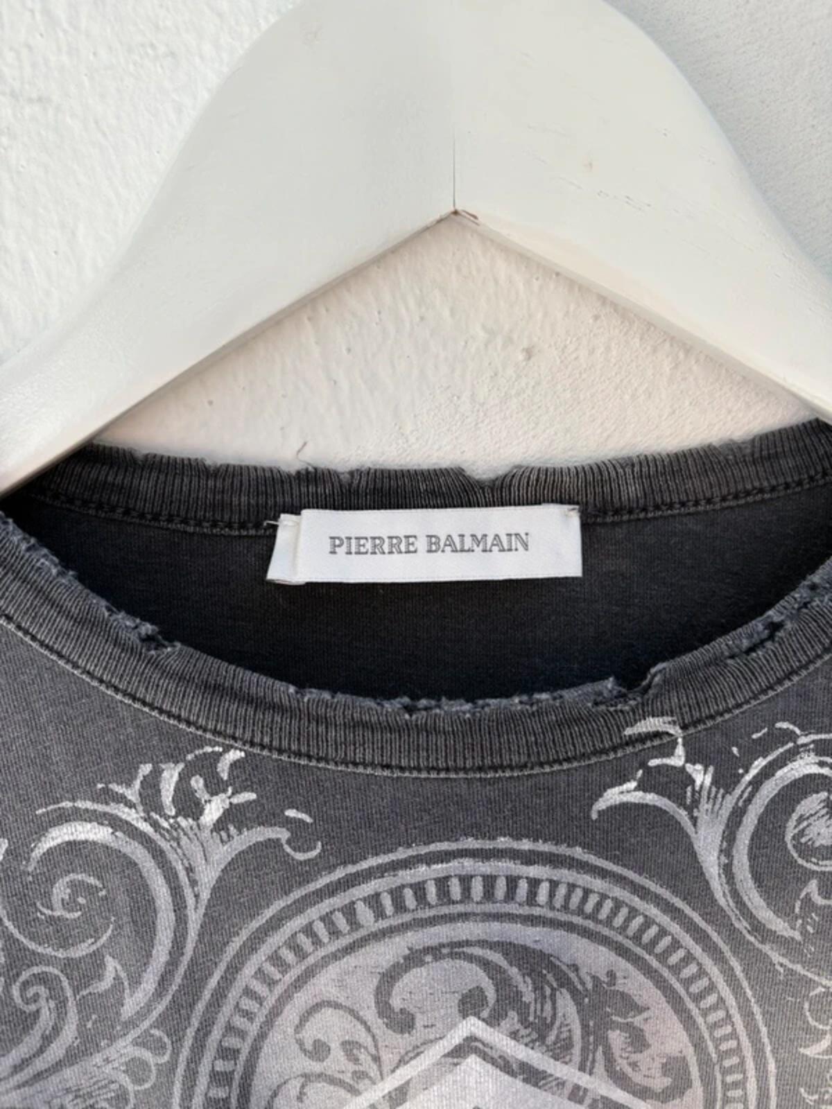 Pierre Balmain SS2012 Bleached Longsleeve