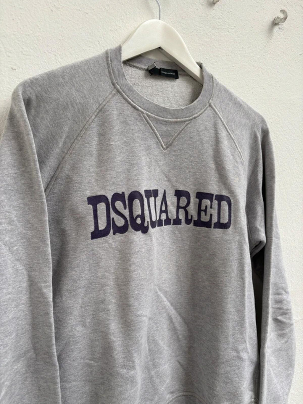 Dsquared2 SS2006 Purple on Grey Western Print