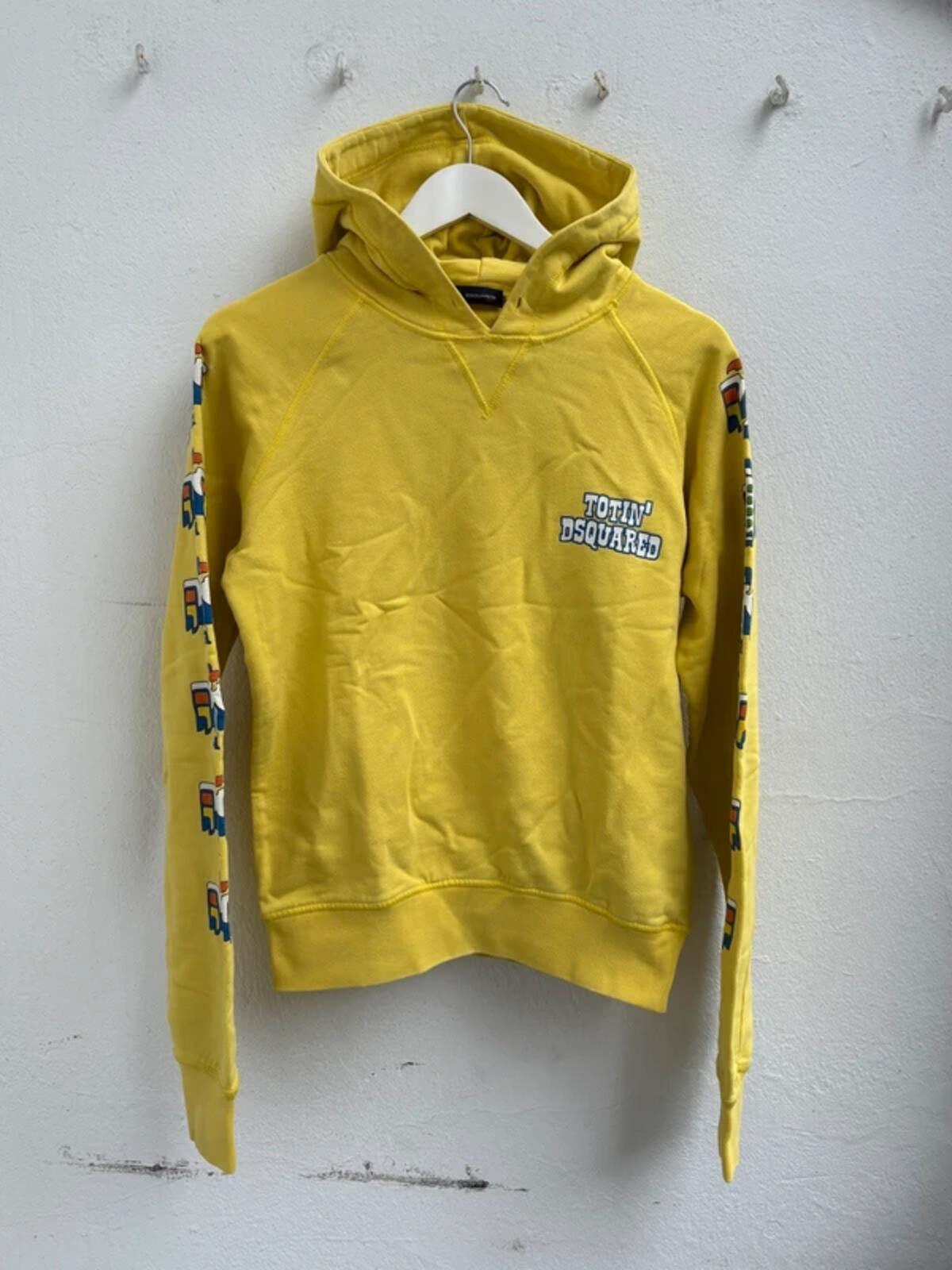 Dsquared2 SS2006 „Totin Dsquared“ Hoodie Yellow S