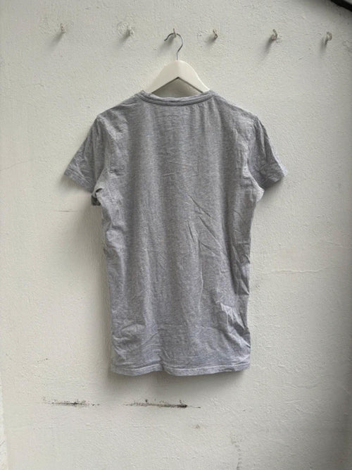 Balmain FW2018 Logo Shirt Grey Size L