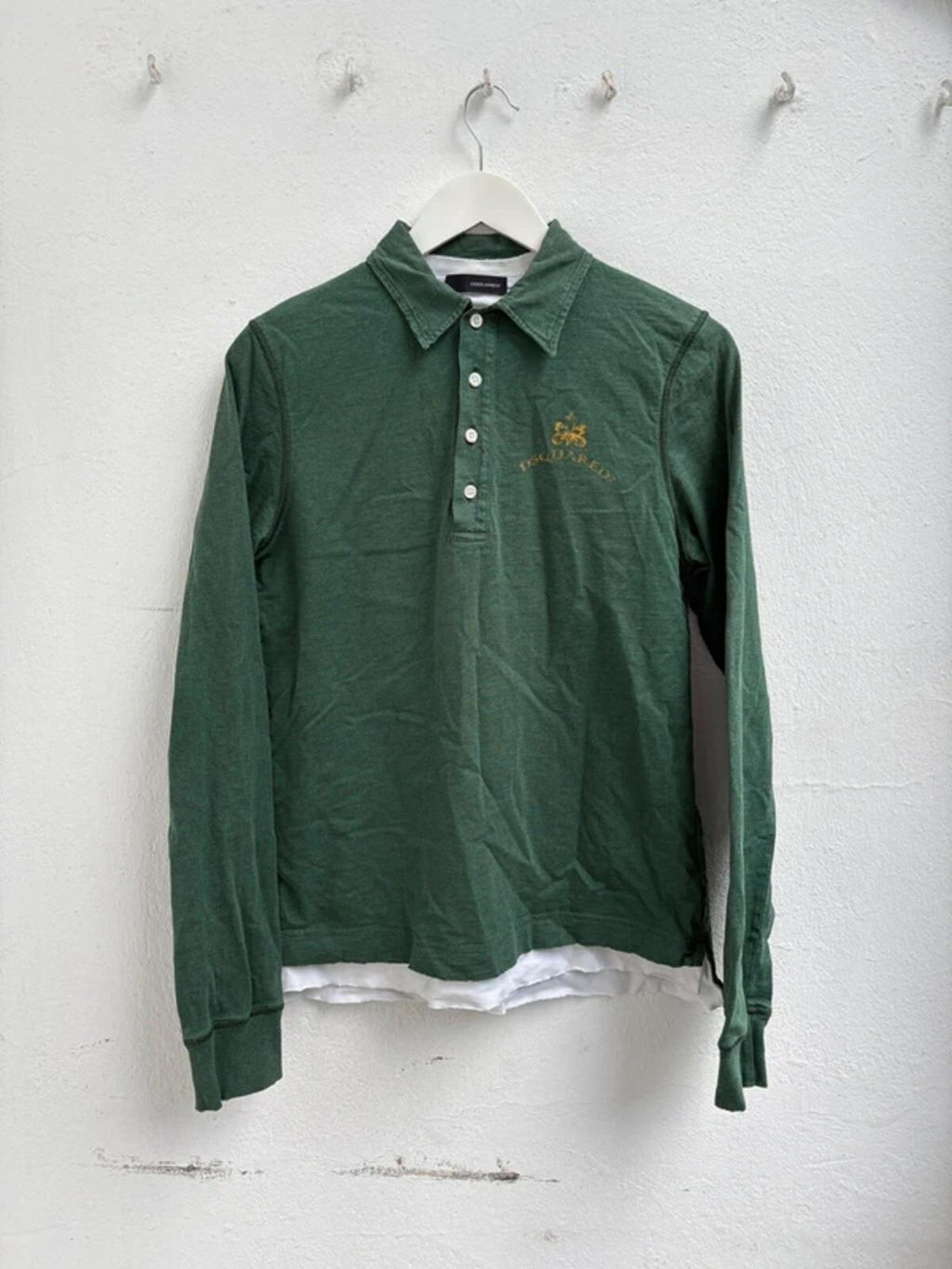 Dsquared2 FW2006 Double-Layered Polo Green