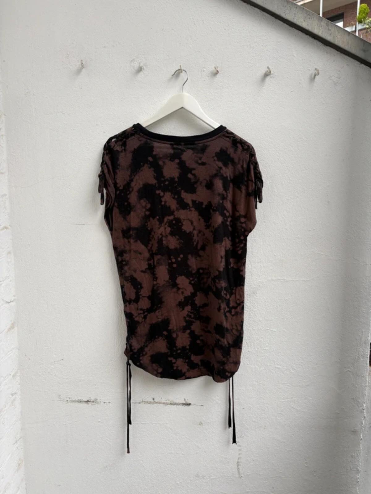 SS12 Balmain Tye-Die Lace Shirt Olivier Rousteing