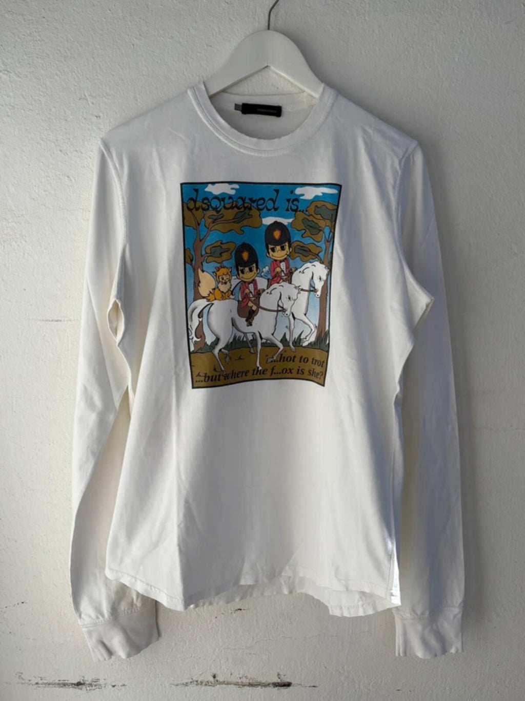 Dsquared2 FW2006 „Dsquared is.“ Longsleeve