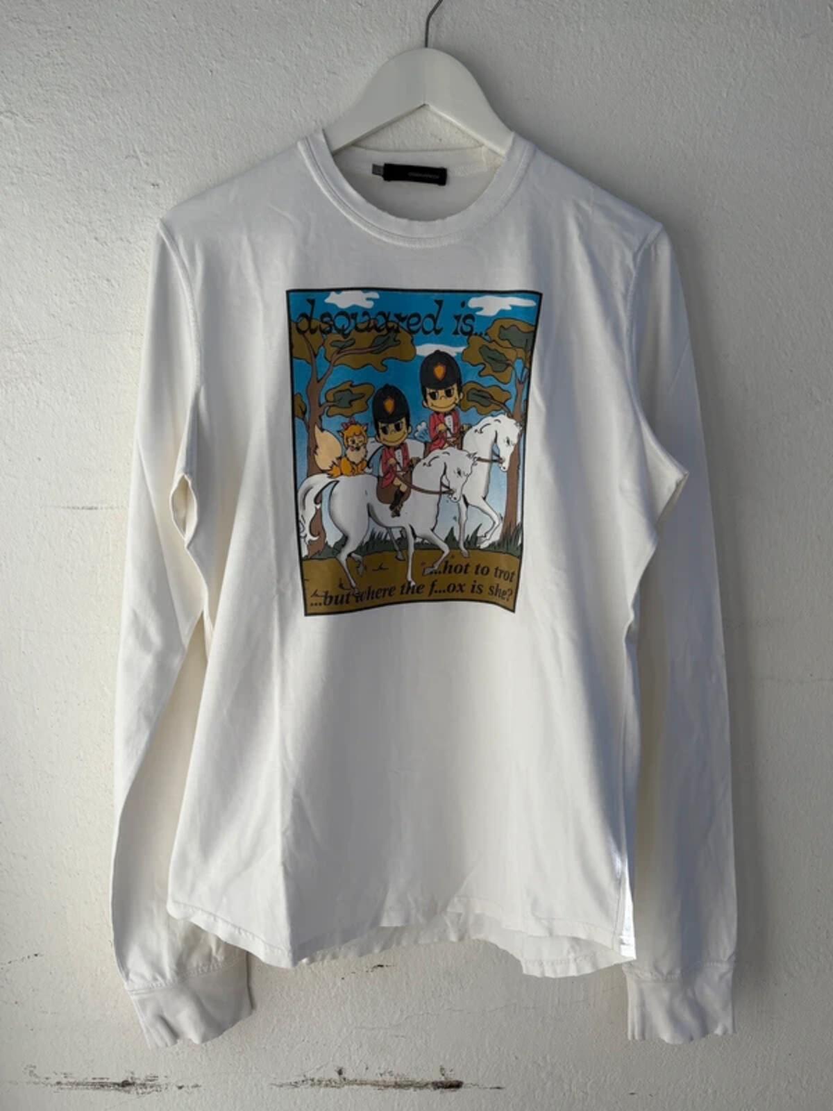 Dsquared2 FW2006 „Dsquared is.“ Longsleeve