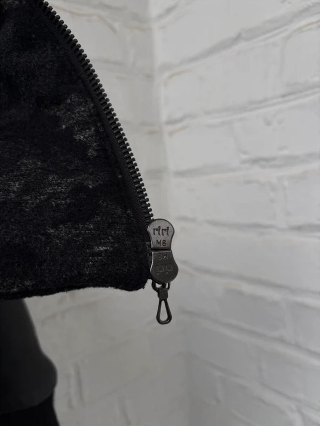 Kazuyuki Kumagai Attachment Leather Camo Wool Varsity Jacket