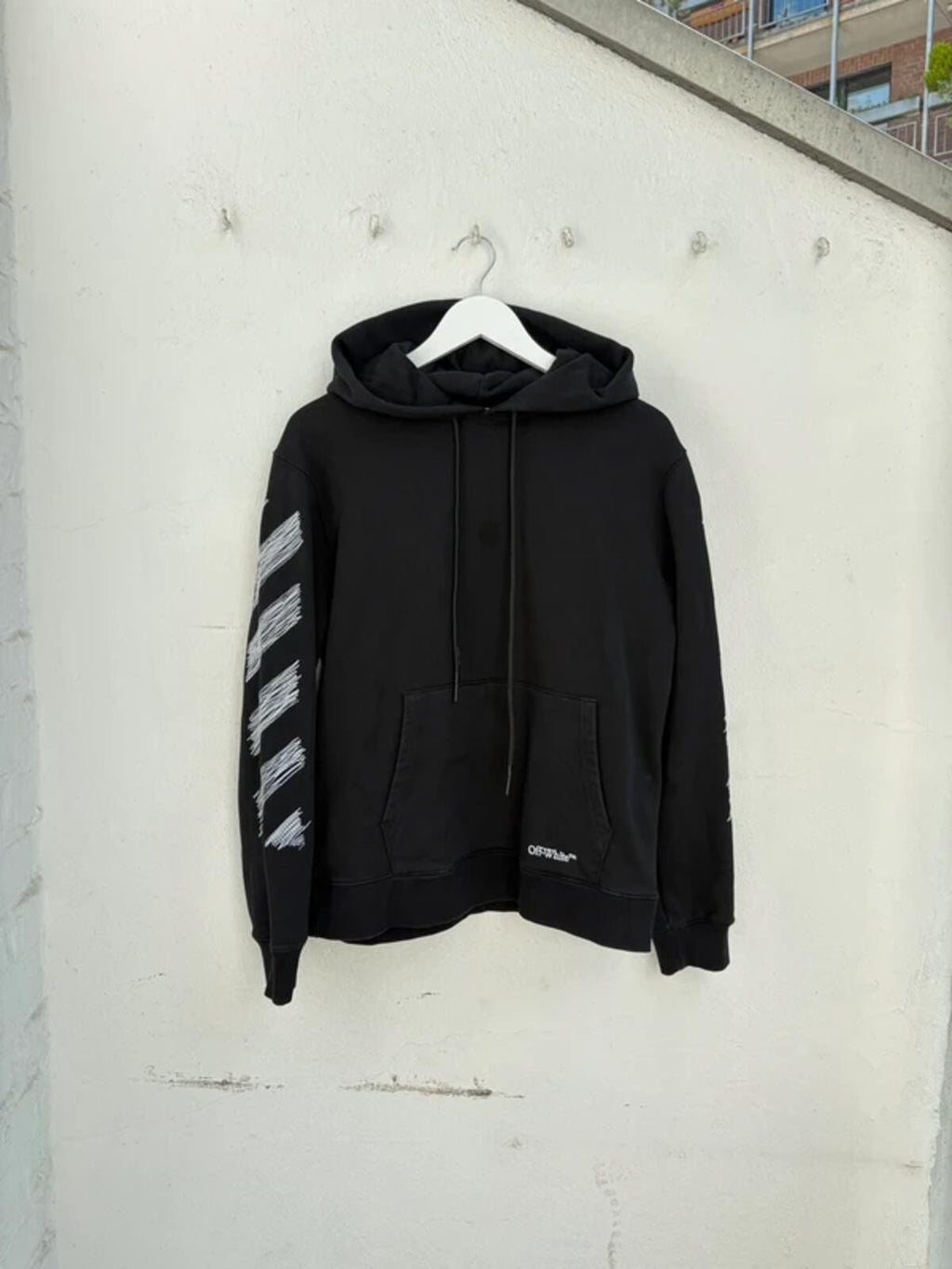 Off-White Embroidered Boro Hoodie