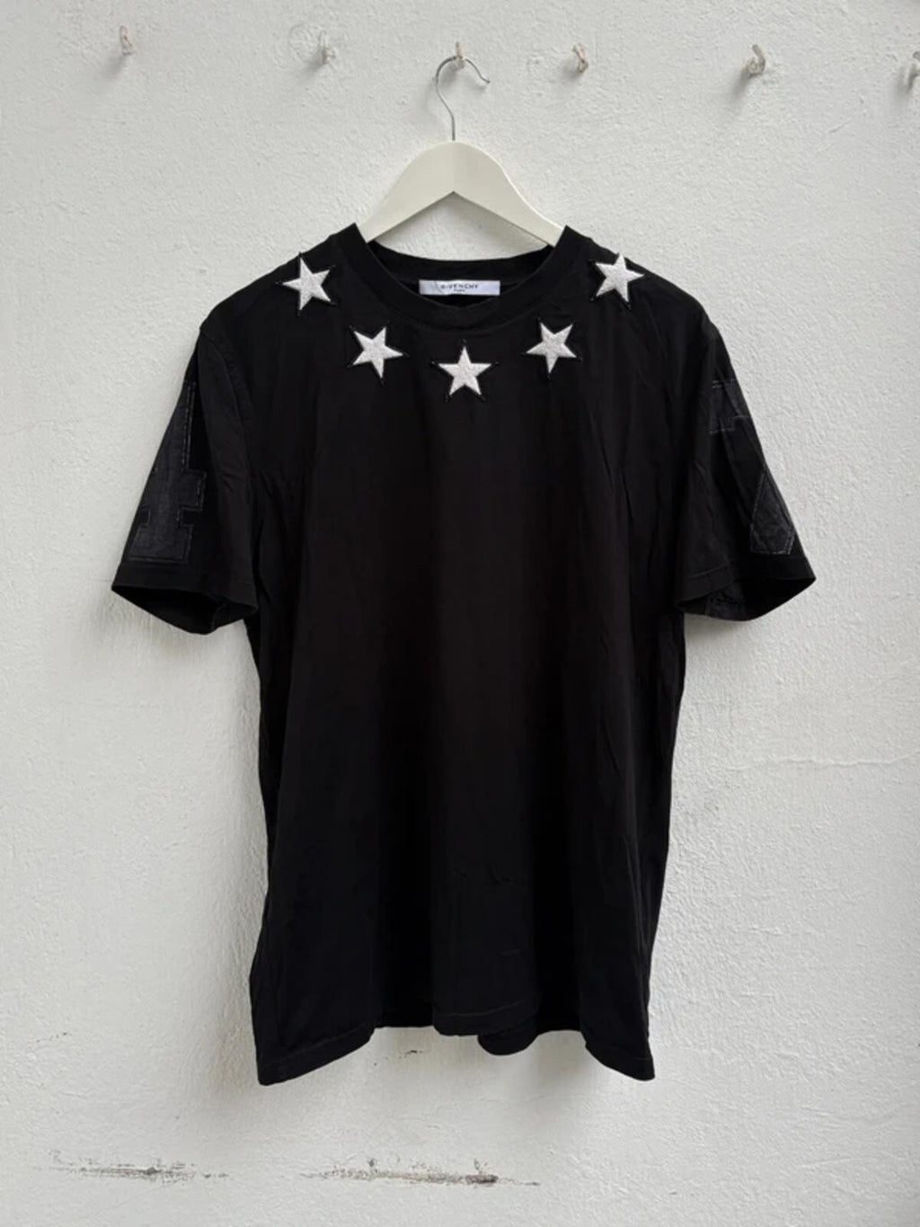 Givenchy SS2017 by Riccardo Tisci Black Stars T-Shirt