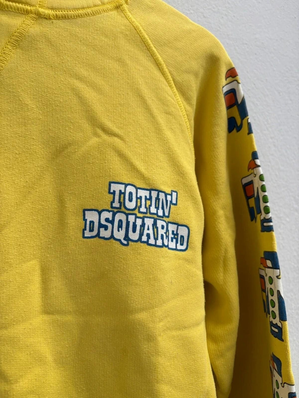 Dsquared2 SS2006 „Totin Dsquared“ Hoodie Yellow S