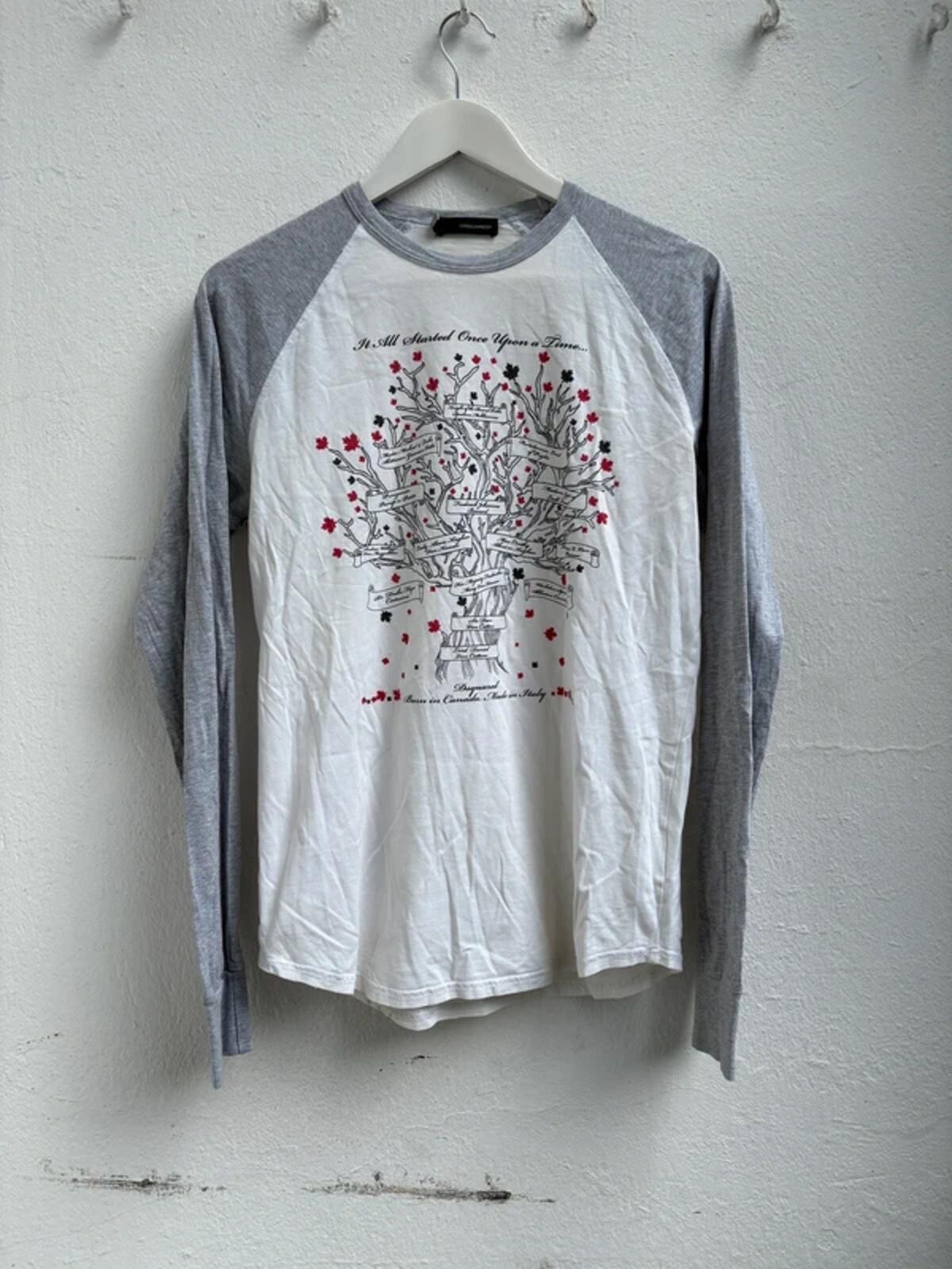 Dsquared2 FW2006 „Family Tree“ Longsleeve