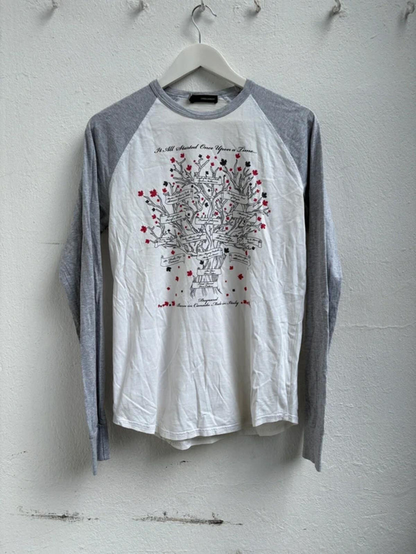 Dsquared2 FW2006 „Family Tree“ Longsleeve
