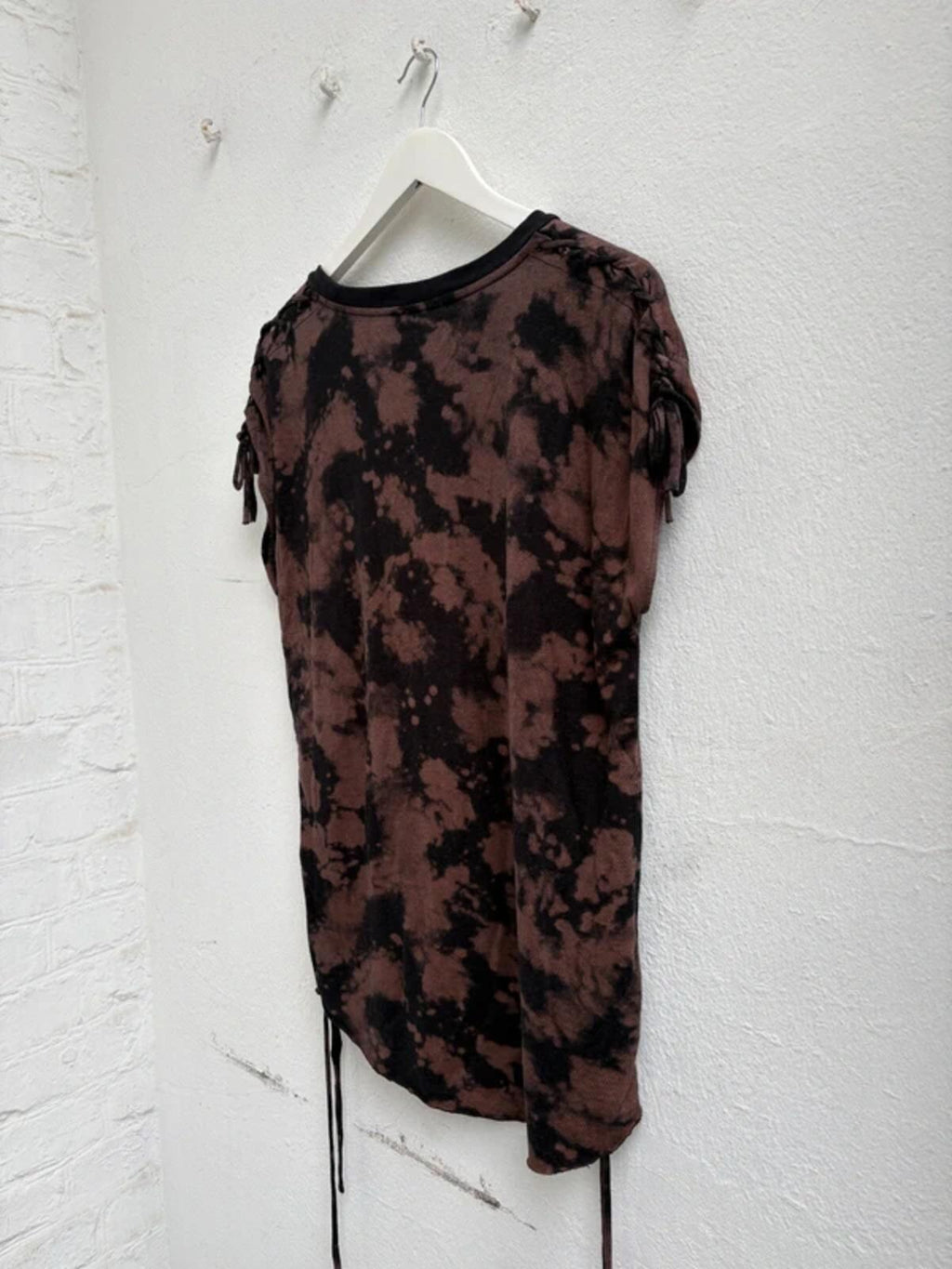 SS12 Balmain Tye-Die Lace Shirt Olivier Rousteing