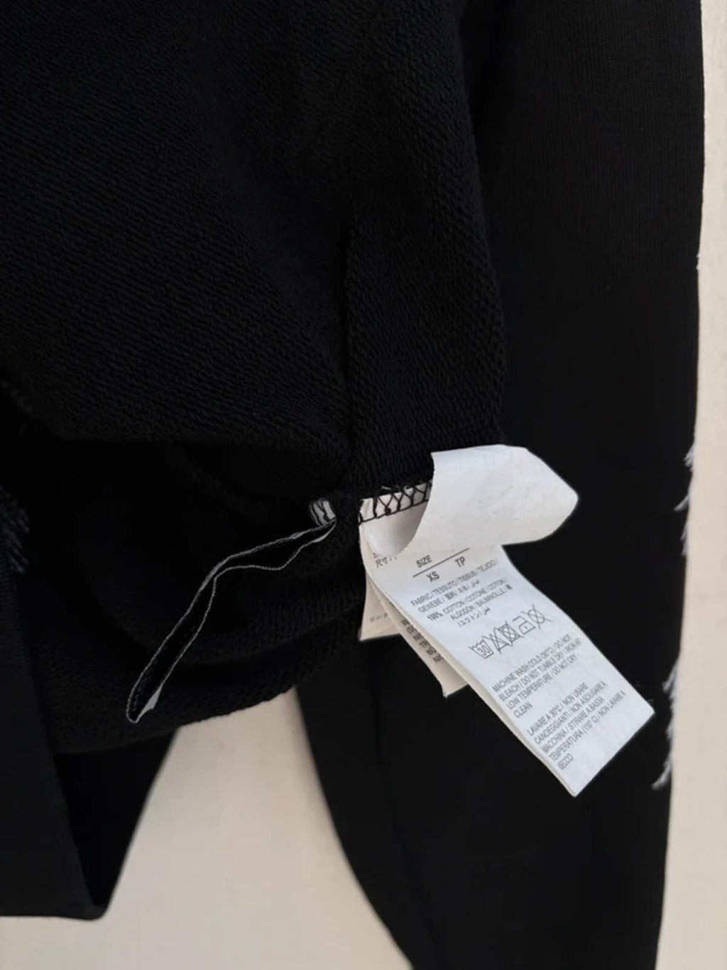 Off-White Embroidered Boro Hoodie