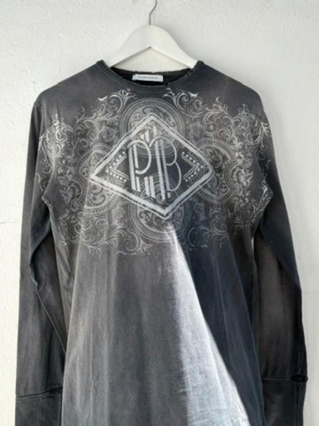 Pierre Balmain SS2012 Bleached Longsleeve