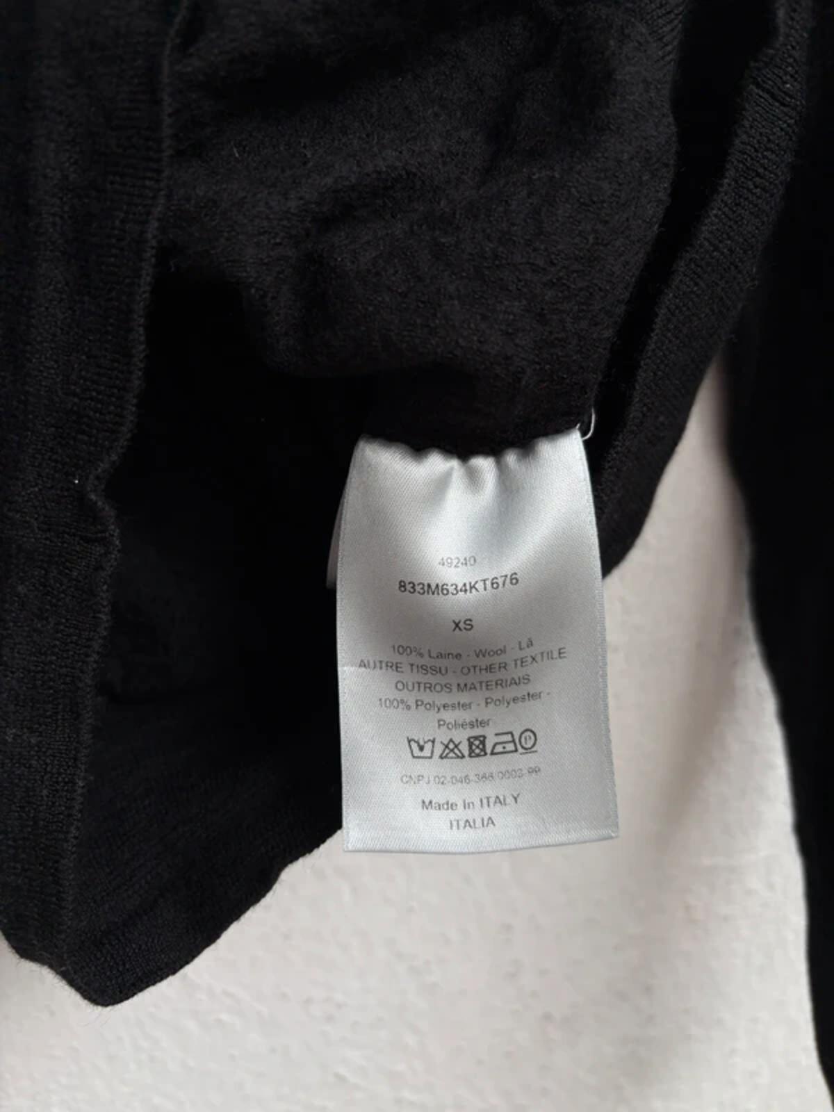 Dior Homme „Bee Sweater“ by Kris van Assche Wool