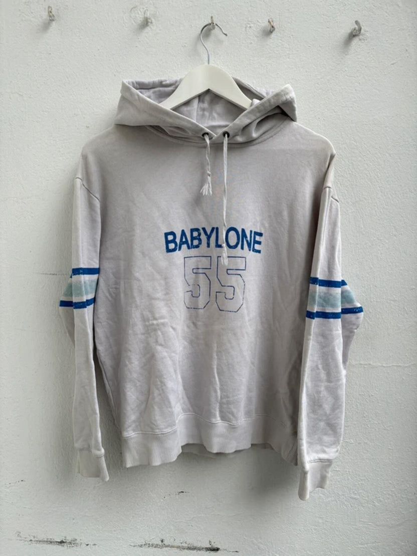 Saint Laurent Paris SS2018 „Babylone“ Hoodie White