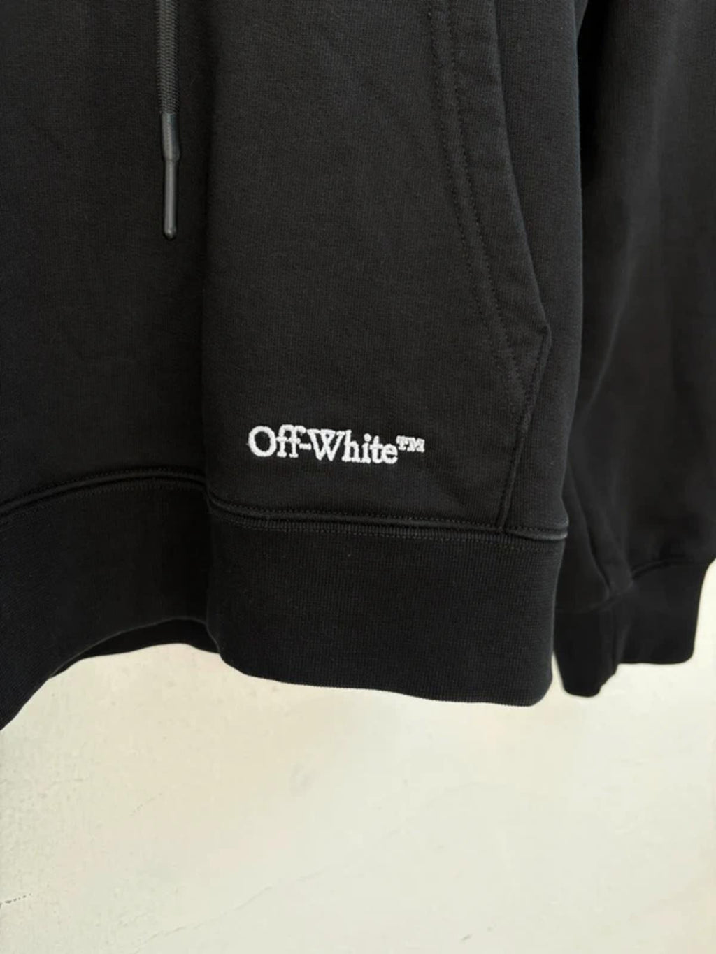 Off-White Embroidered Boro Hoodie