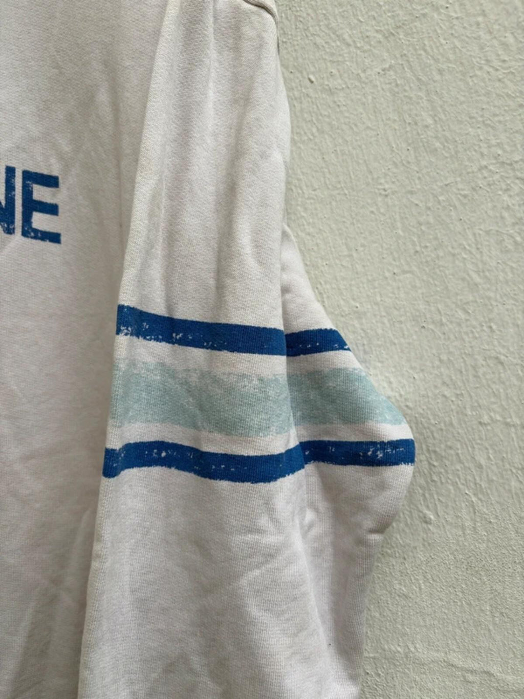 Saint Laurent Paris SS2018 „Babylone“ Hoodie White