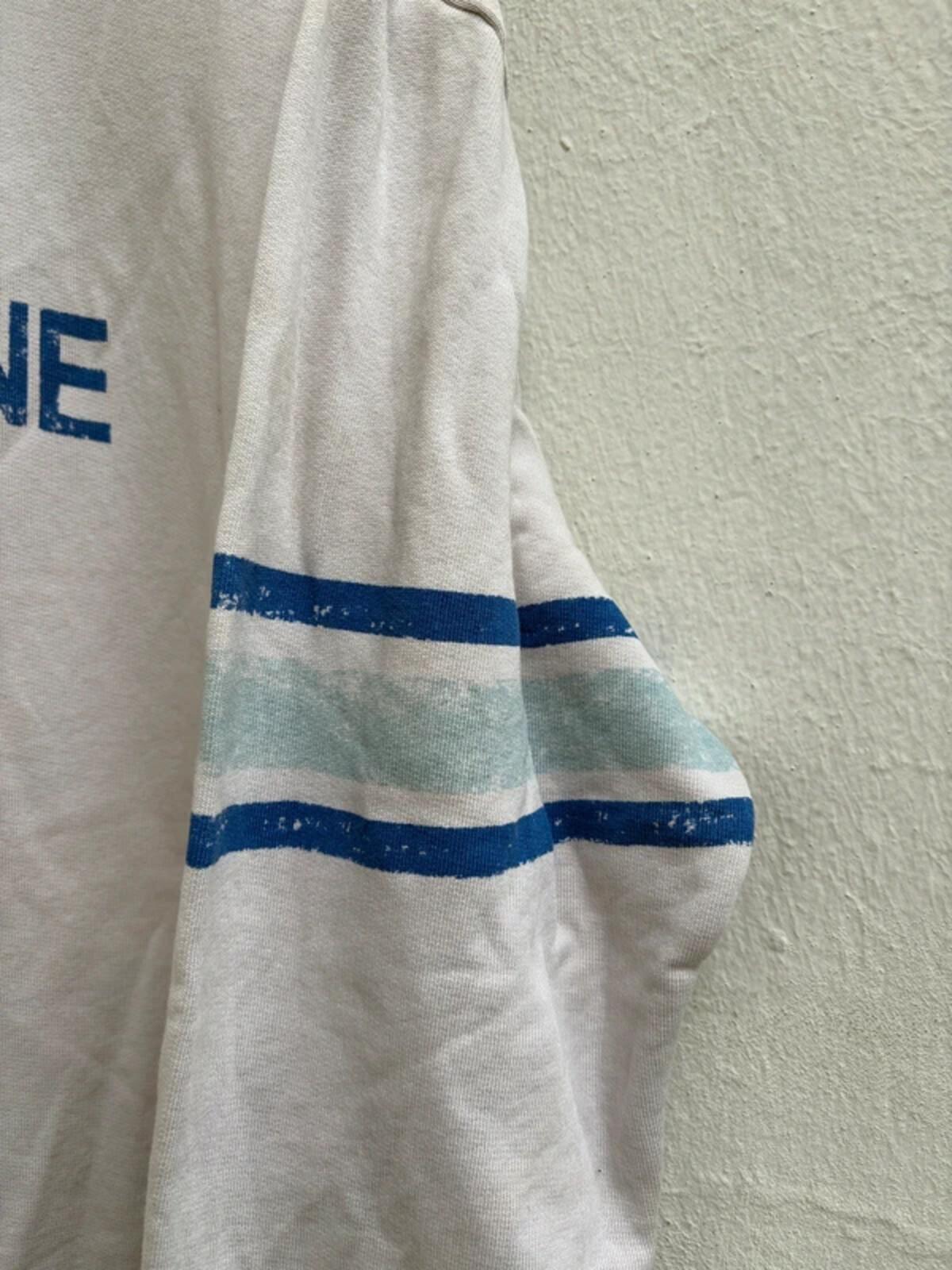 Saint Laurent Paris SS2018 „Babylone“ Hoodie White