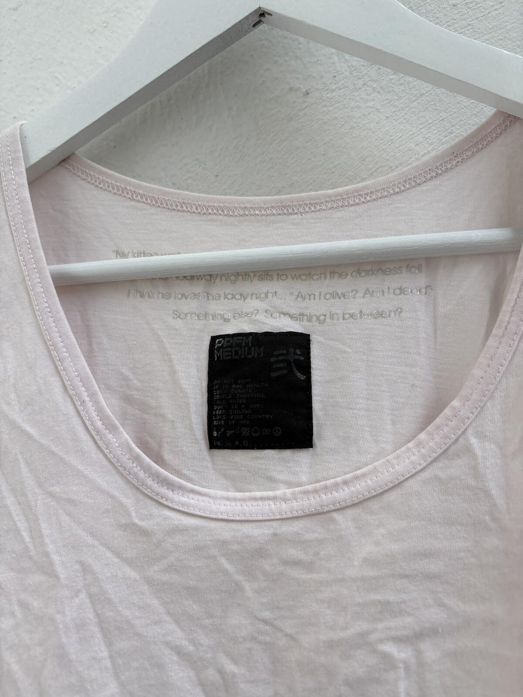 PPFM tank top light pink