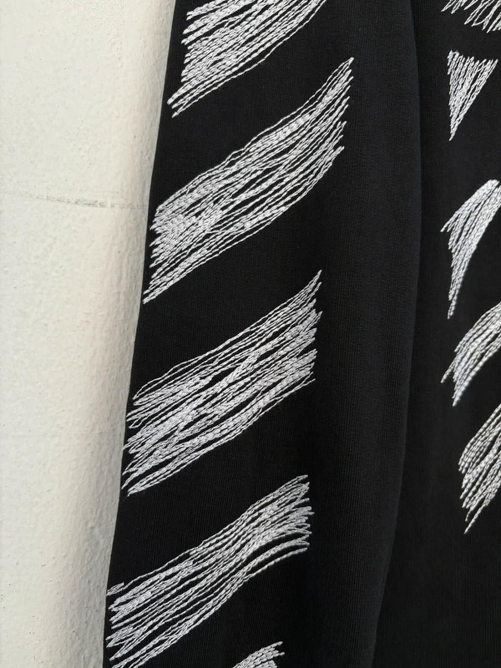 Off-White Embroidered Boro Hoodie