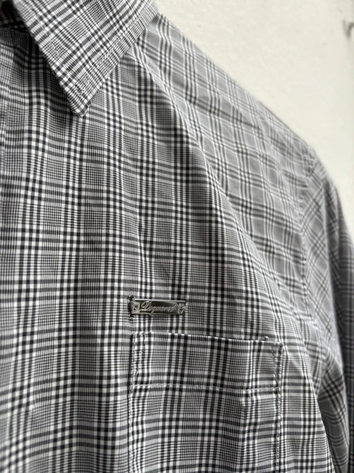 Dsquared2 Checkered Cotton Shirt
