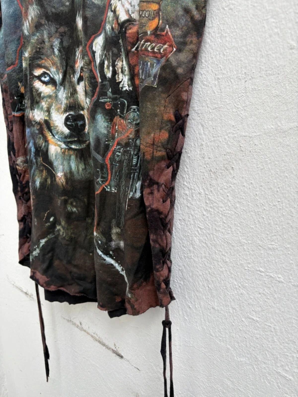 SS12 Balmain Tye-Die Lace Shirt Olivier Rousteing