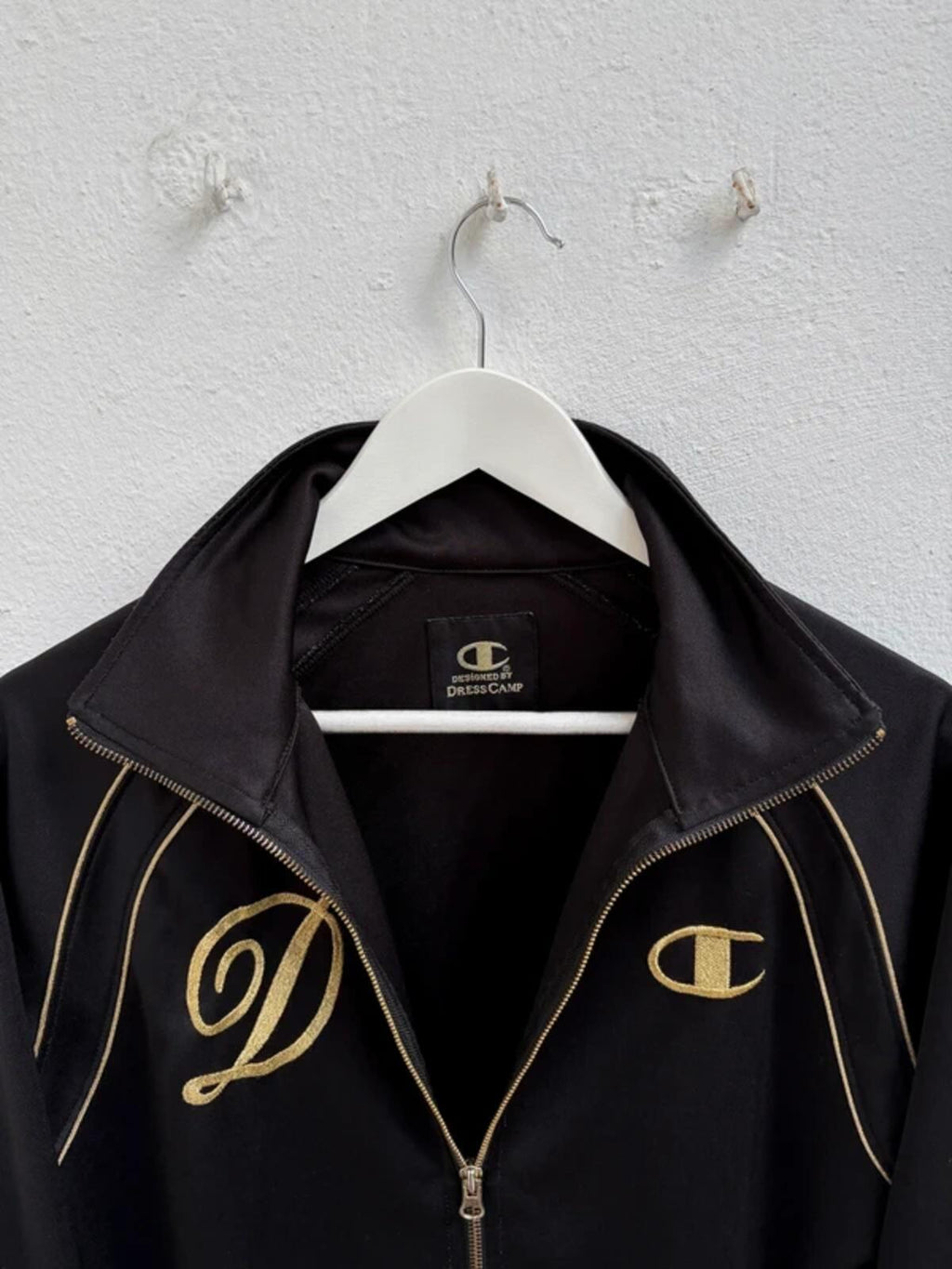 SS2004 Toshikazu Iwaya DressCamp x Champion track jacket