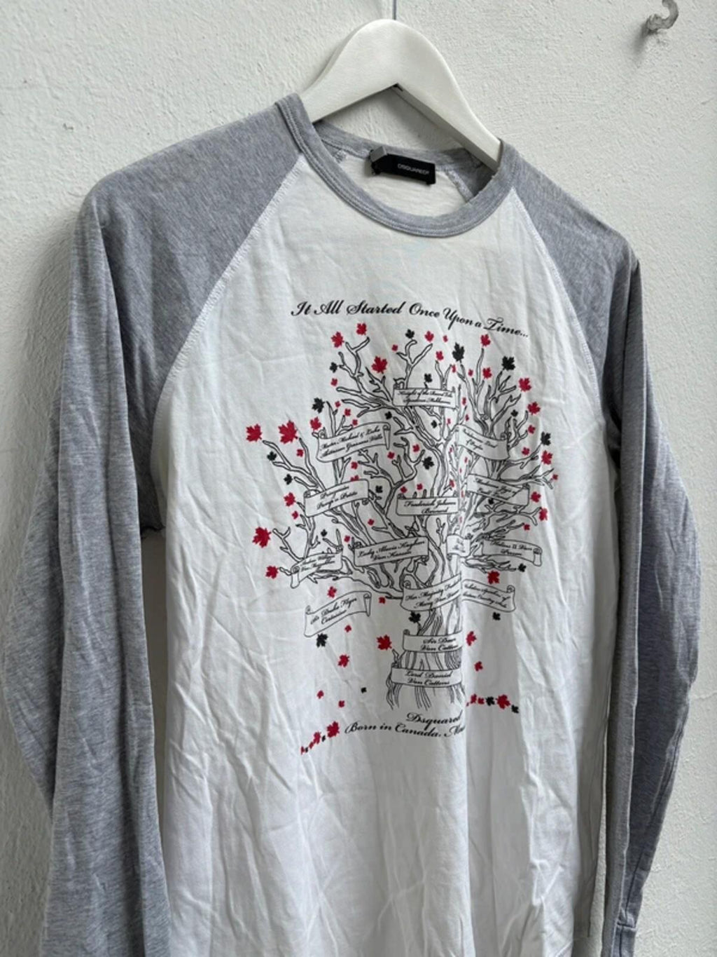 Dsquared2 FW2006 „Family Tree“ Longsleeve