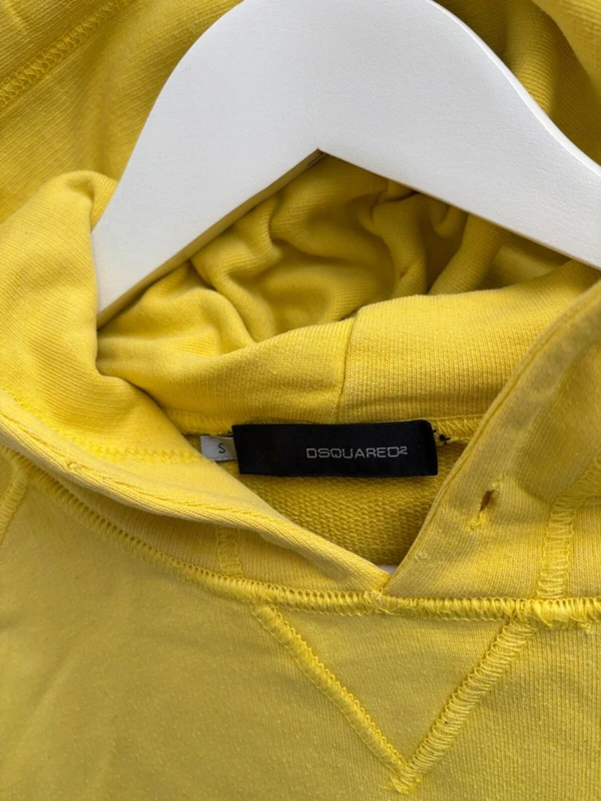 Dsquared2 SS2006 „Totin Dsquared“ Hoodie Yellow S