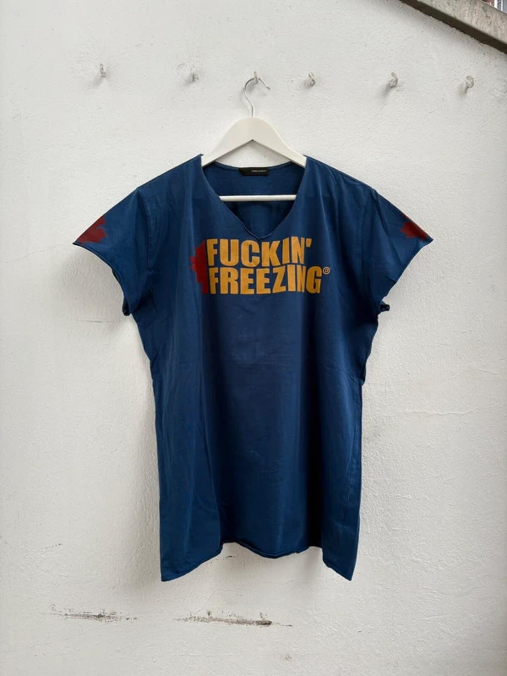 Dsquared2 FW2004 „Fucking Freezing“  Shirt