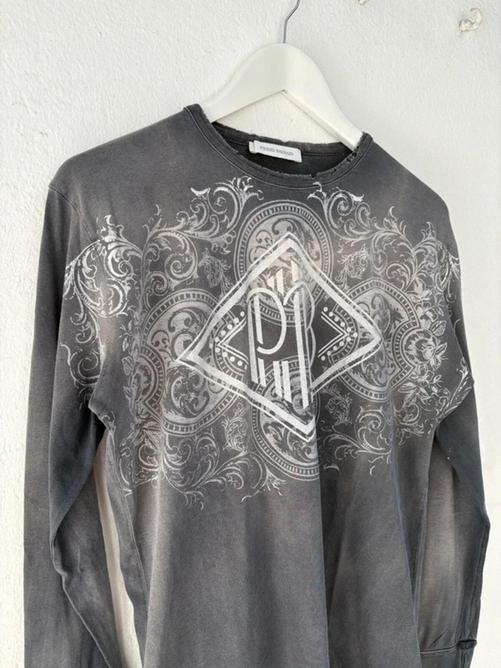 Pierre Balmain SS2012 Bleached Longsleeve