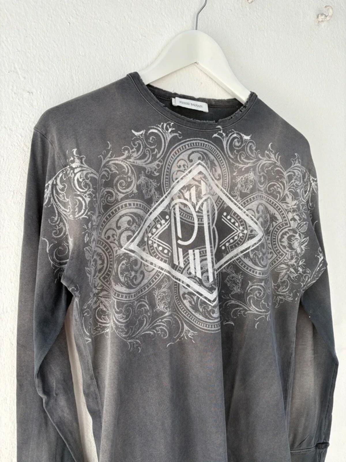 Pierre Balmain SS2012 Bleached Longsleeve