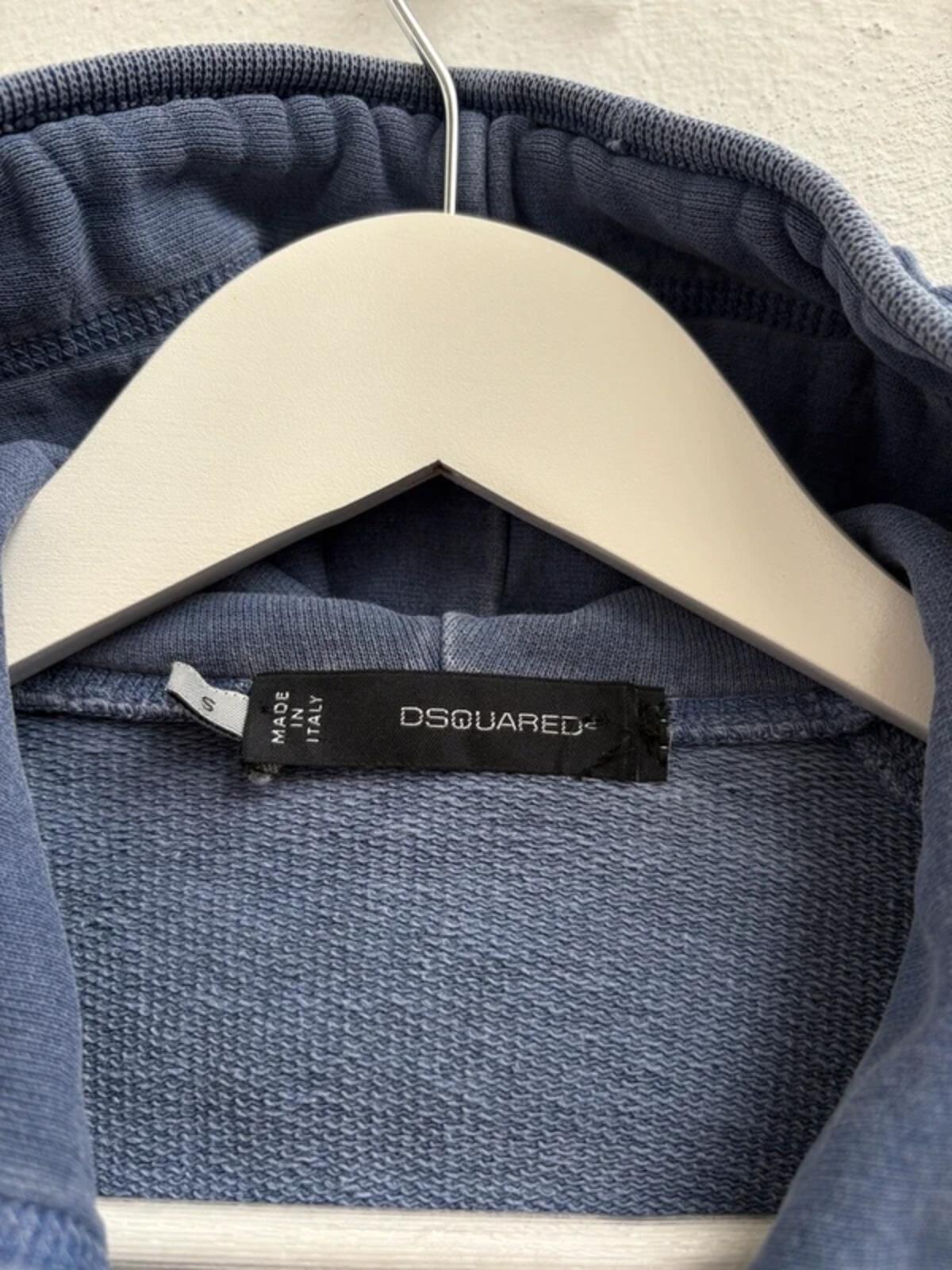 Dsquared2 SS2012 Maple Logo Hoodie Blue S
