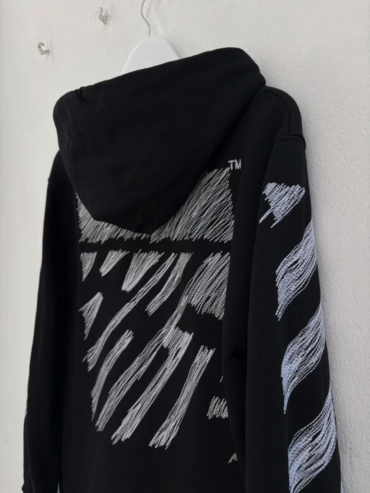 Off-White Embroidered Boro Hoodie