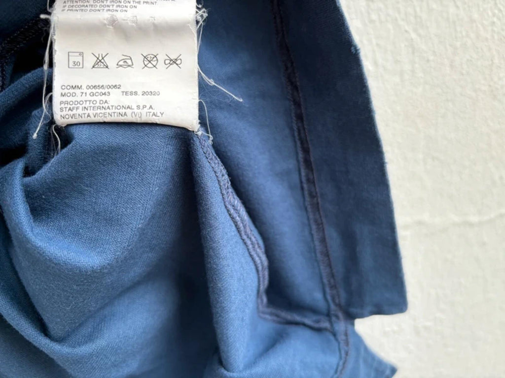 Dsquared2 FW06 „Duke" Longsleeve Polo Shirt Blue