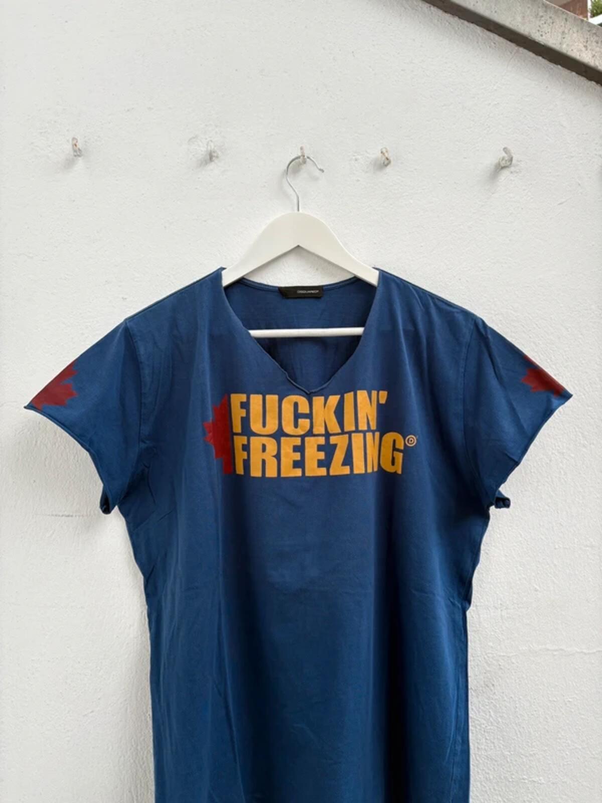 Dsquared2 FW2004 „Fucking Freezing“  Shirt