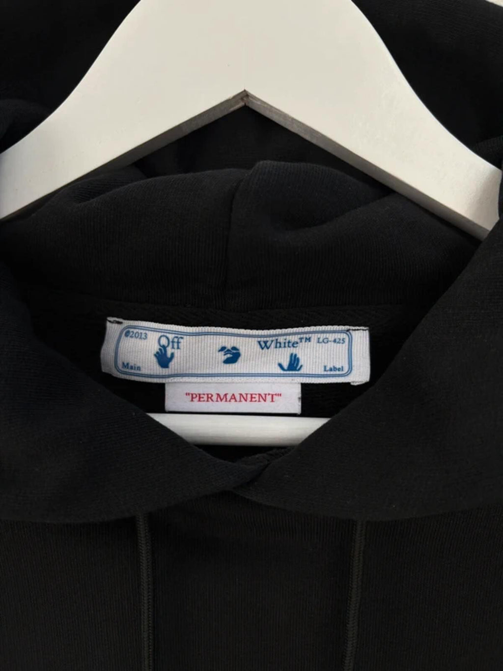 Off-White Embroidered Boro Hoodie
