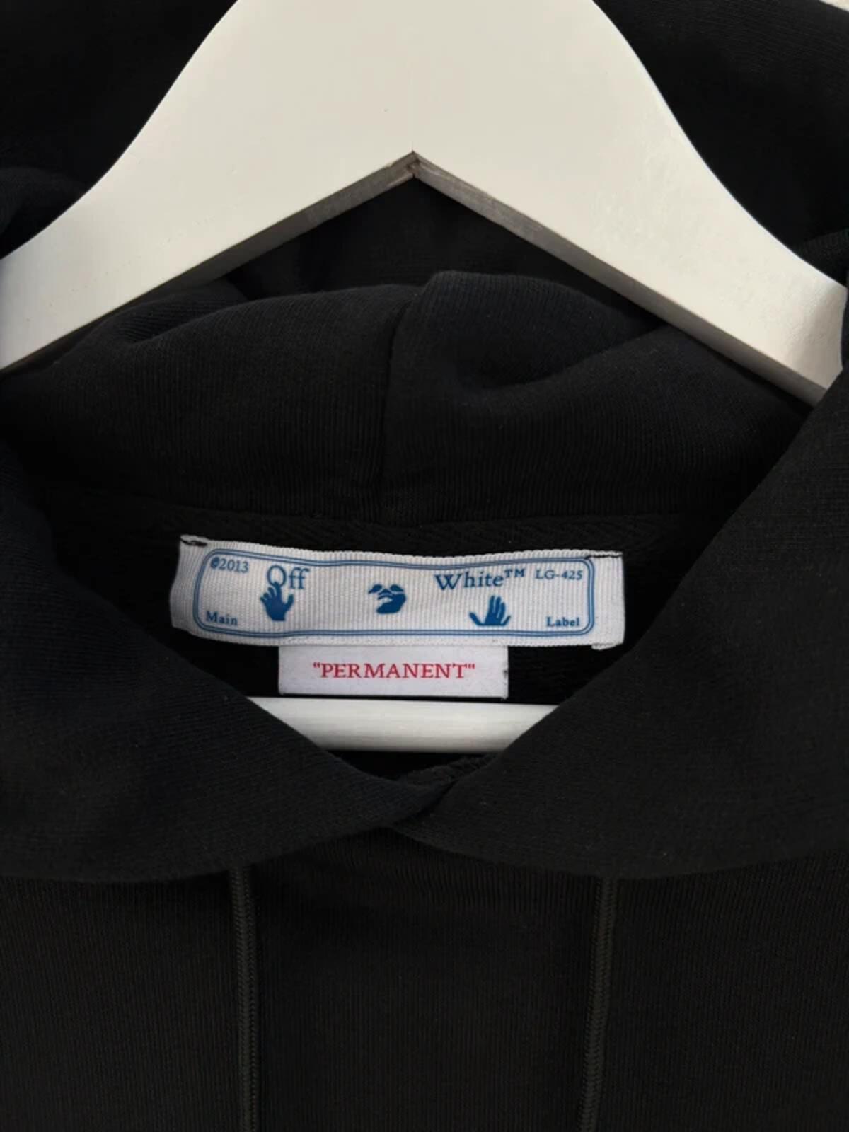 Off-White Embroidered Boro Hoodie