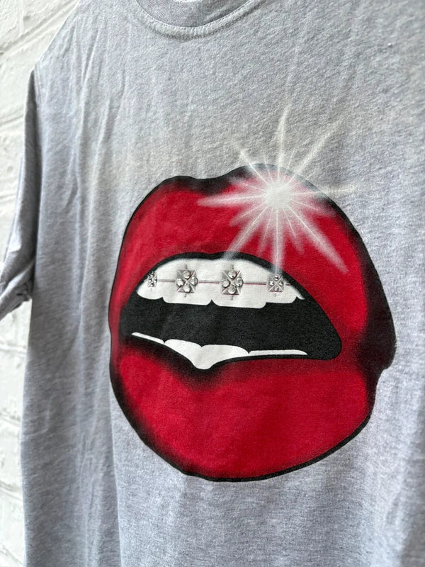 Dsquared2 FW2003 Rhinestone Braces Tee