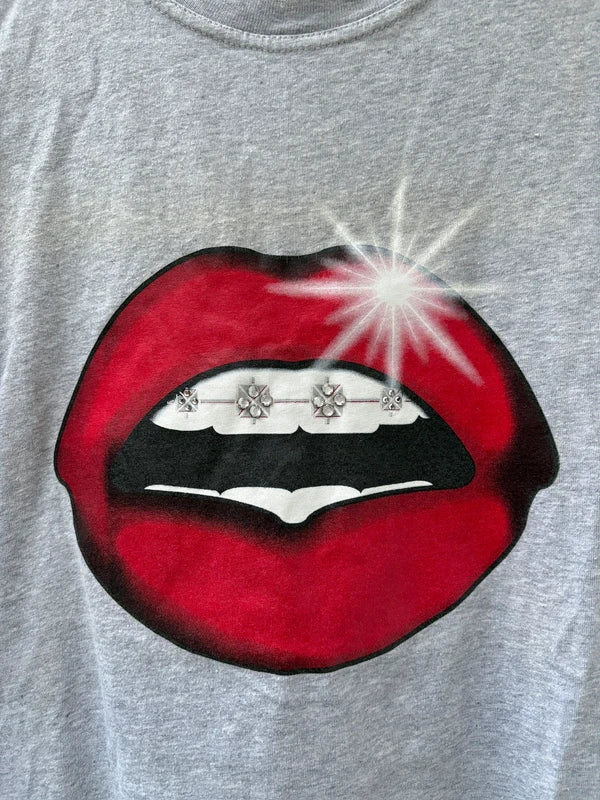 Dsquared2 FW2003 Rhinestone Braces Tee